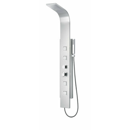 ALFI Modern Stainless Steel Shower Panel with 4 Body Sprays -  ABSP10