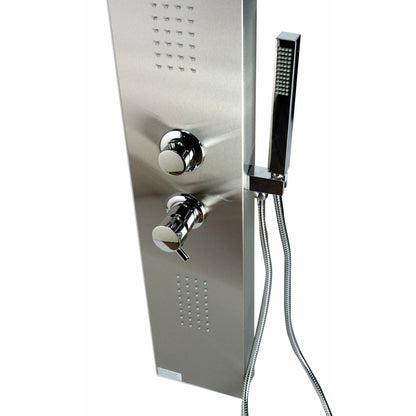 ALFI Modern Stainless Steel Shower Panel with 2 Body Sprays  - ABSP20