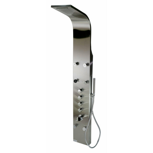 ALFI Stainless Steel Shower Panel with 6 Body Sprays  - ABSP40