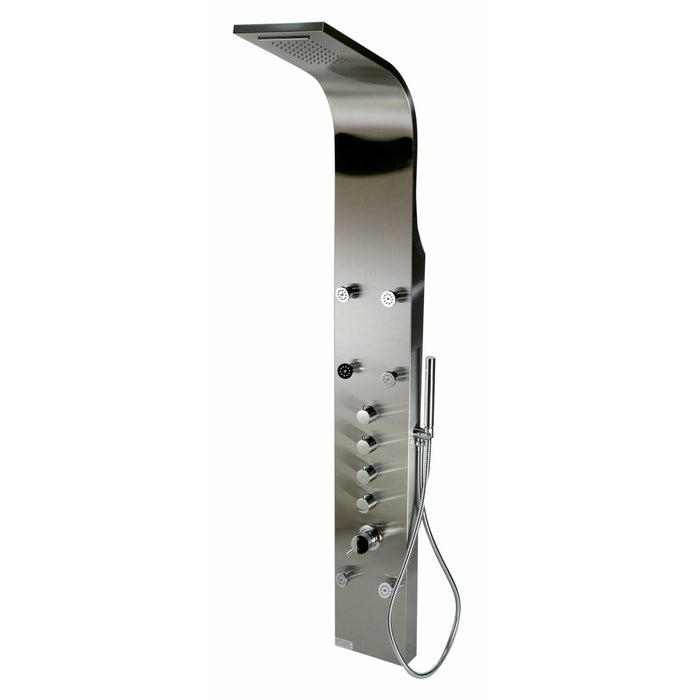 ALFI Stainless Steel Shower Panel with 6 Body Sprays ABSP40