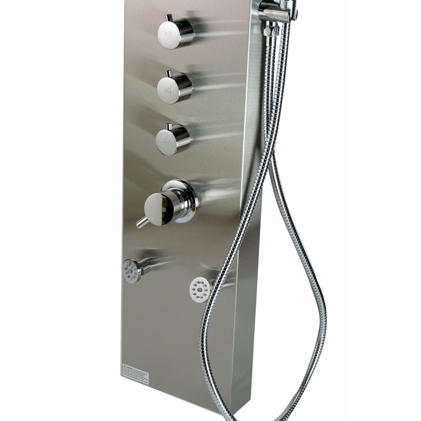 ALFI Stainless Steel Shower Panel with 6 Body Sprays  - ABSP40