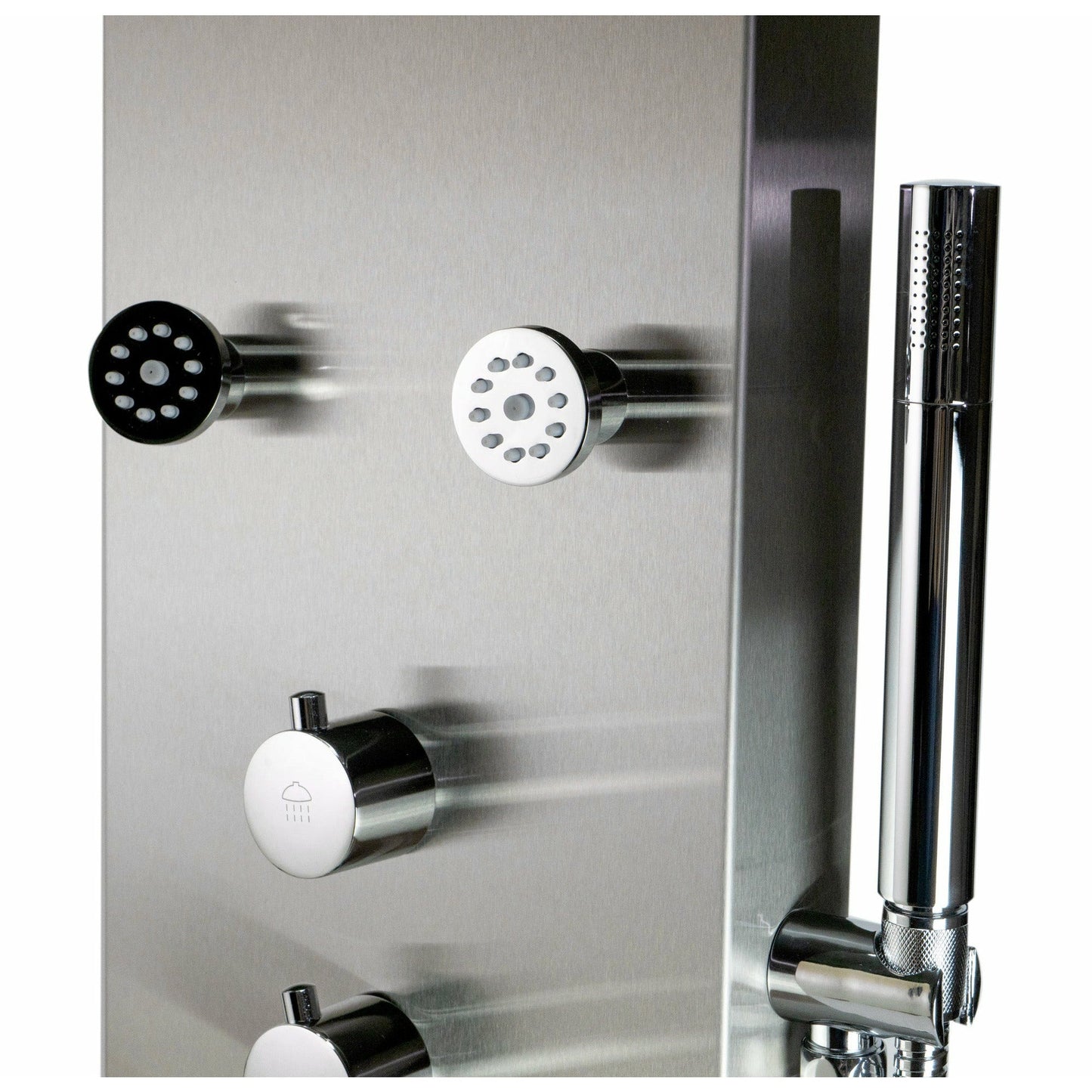 ALFI Stainless Steel Shower Panel with 6 Body Sprays  - ABSP40