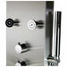 ALFI Stainless Steel Shower Panel with 6 Body Sprays ABSP40