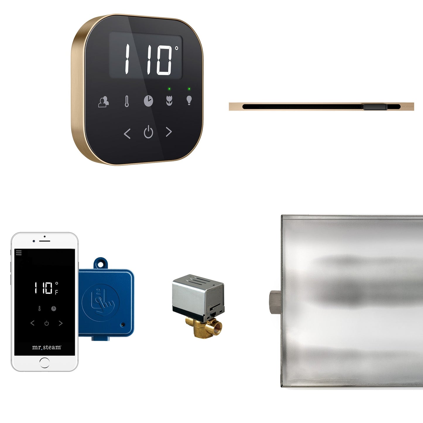 Mr. Steam AirButler Linear Steam Generator Control Kit / Package - ABTLRLBKBB