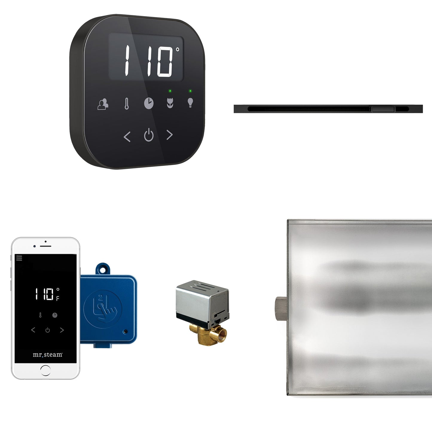 Mr. Steam AirButler Linear Steam Generator Control Kit / Package - ABTLRLBKBB