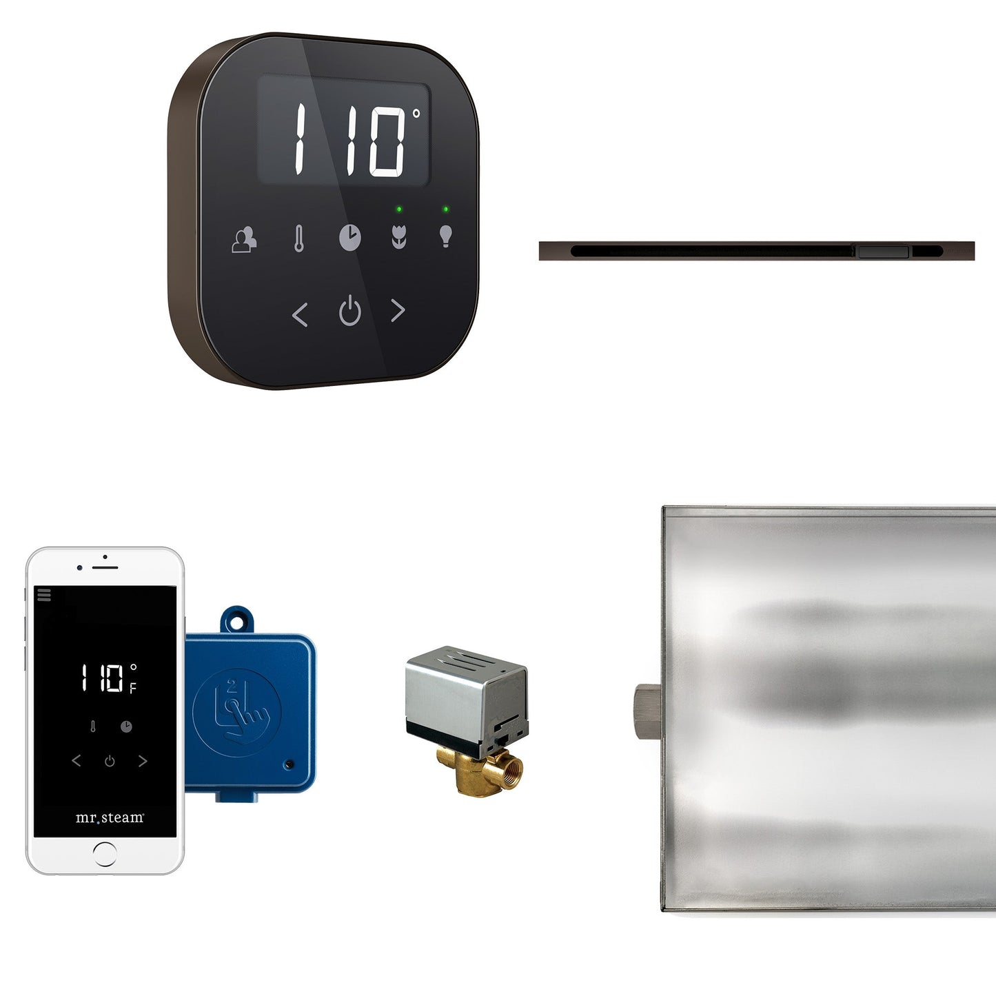 Mr. Steam AirButler Linear Steam Generator Control Kit / Package - ABTLRLBKBB