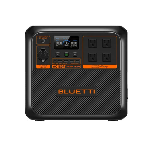BLUETTI Premium 150 (AC180P) Solar Portable Power Station | 1,800W 1,440Wh - PowerGen USA