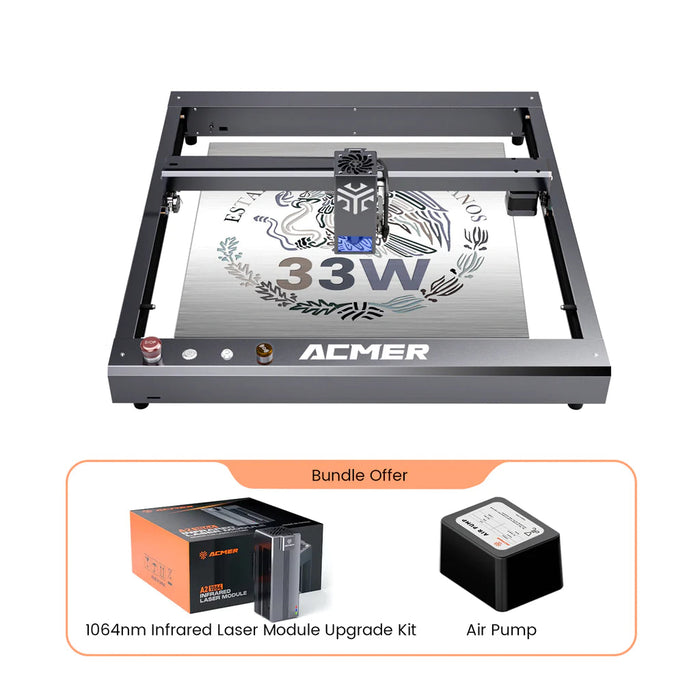 Acmer P2 Laser Machine and Infrared Laser Module