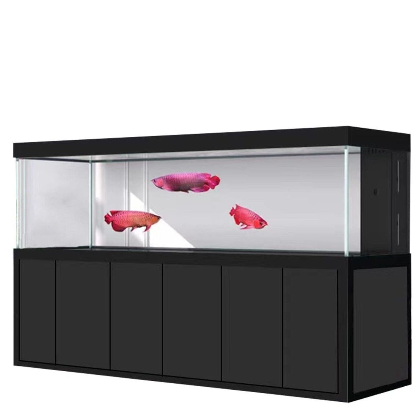 AQUA DREAM 500 GALLON TEMPERED GLASS AQUARIUM BLACK-AD-3000-BP