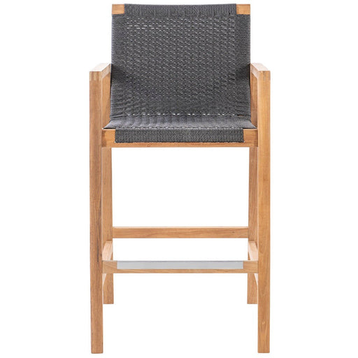 Royal Teak Collection Admiral Chair Counter Height - Charcoal - ADCCH-G 