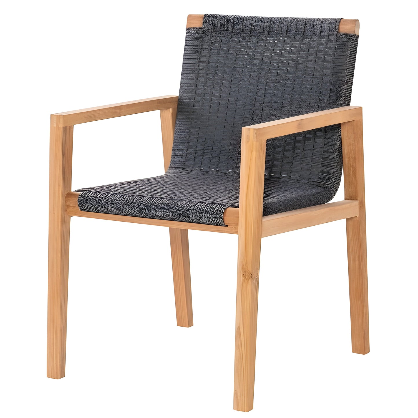 Royal Teak Collection Admiral Dining Chair - Charcoal - ADCH-G