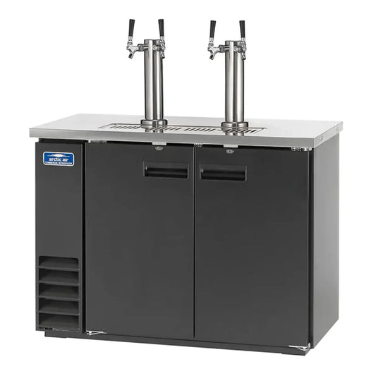 Arctic Air ADD48R-2 48" Kegerator Direct Draw Double Door Beer Refrigerator - ADD48R-2