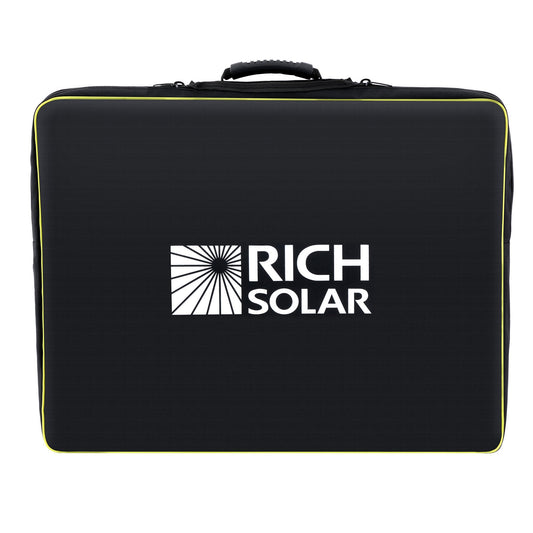 Richell Rich Solar RS-X200BC 200 Watt Portable Solar Panel Briefcase with Controller New - RS-X200BC