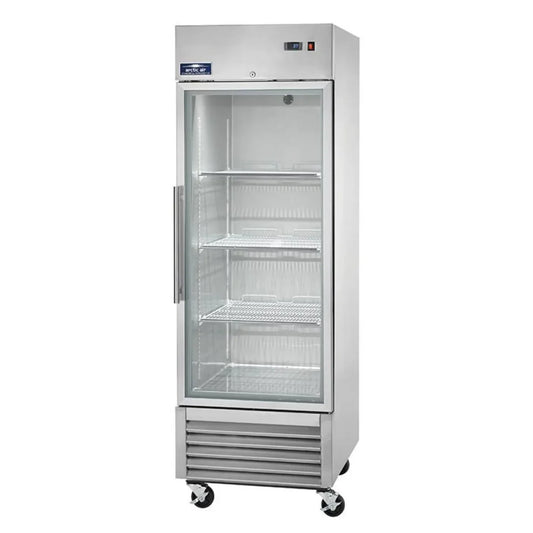 Arctic Air AGDF23 27" Single Glass Door Reach-In Stainless Steel Freezer - AGDF23