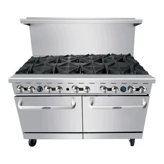 Atosa AGR-10B-NG 60" CookRite Range Natural Gas, 10 Burners - AGR-10B-NG