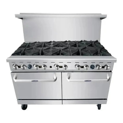 Atosa AGR-10B-NG 60" CookRite Range Natural Gas, 10 Burners - AGR-10B-NG