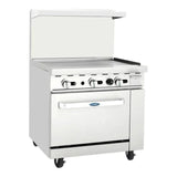 Atosa AGR-36G-LP 36" CookRite Range Liquid Propane Gas - AGR-36G-LP