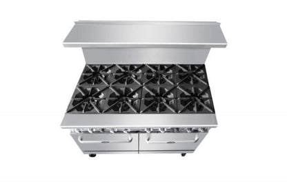 Atosa AGR-8B-LP 48" CookRite Range Liquid Propane Gas, 8 Burners - AGR-8B-LP