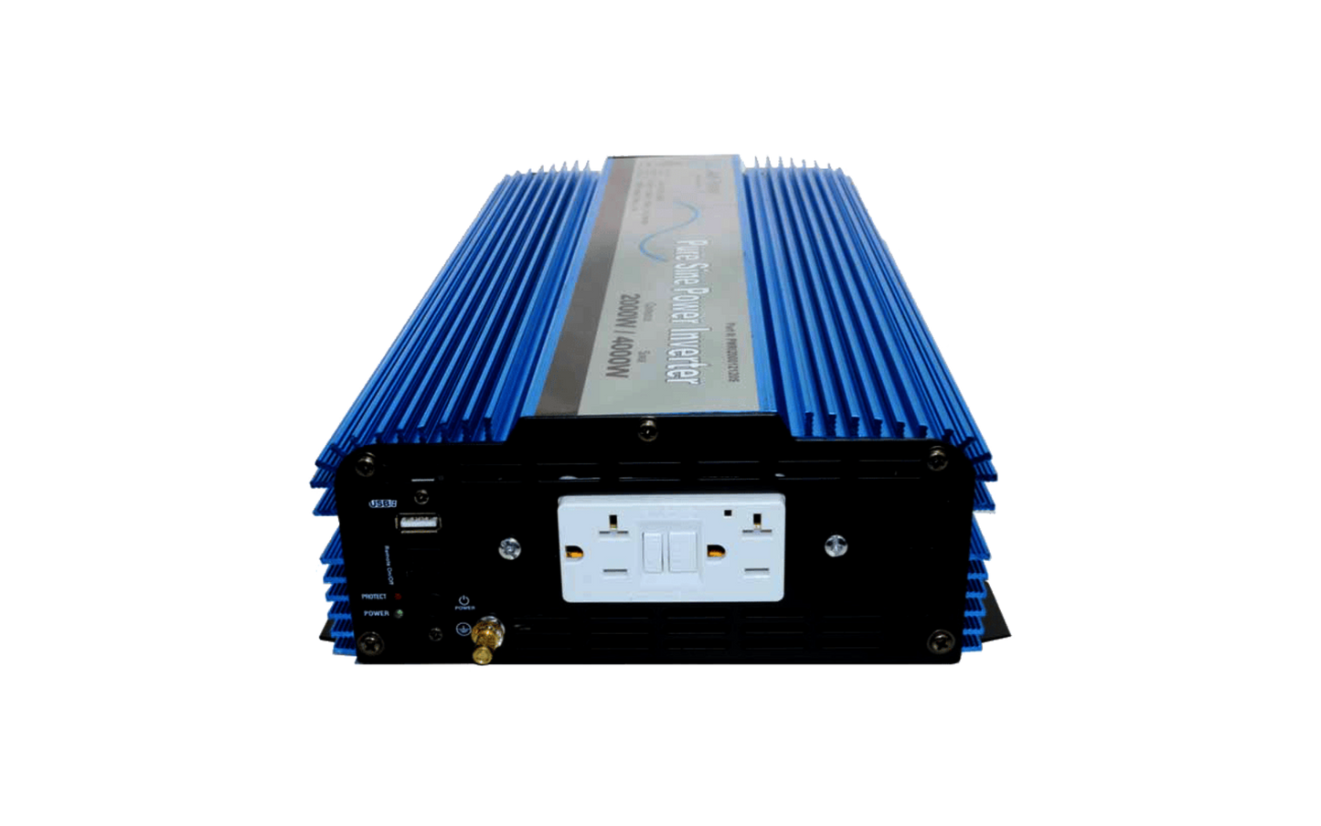 Big Battery Aims 2000 Watt Pure Sine Wave Inverter ETL Listed to UL 458 - INV006