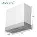 Akicon Stainless Steel Range Hood 30 inch & 3 Speed Fan with LED, Modern Box 600 CFM Hood with Powerful Motor, TAK-HS30HD-SWN-48