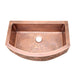 Akicon Single Bowl Farmhouse Apron Copper Kitchen Sink - AKS507-C