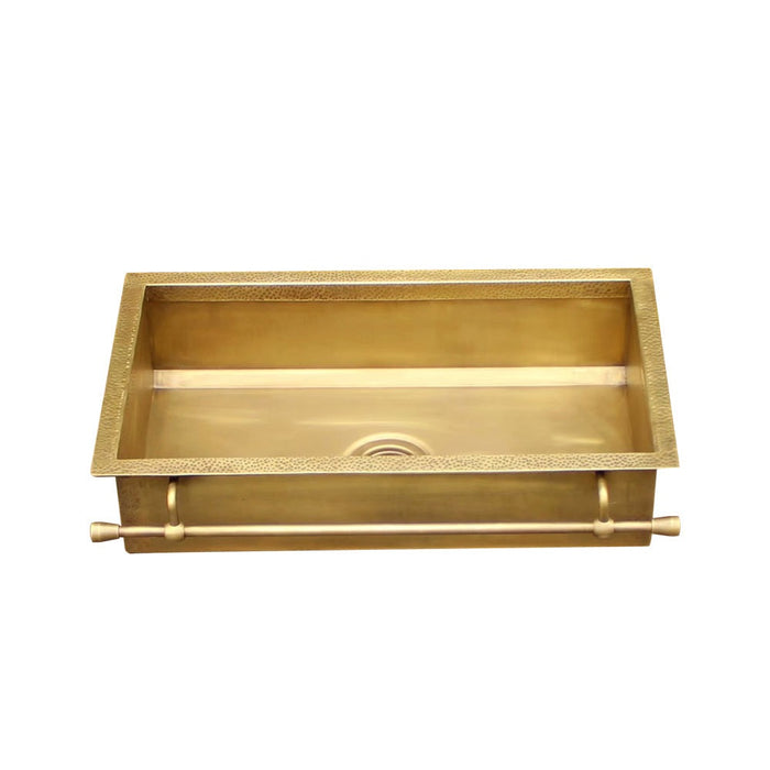 Akicon Equal Bowl Undermount Copper Kitchen Sink - AKS506-C