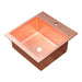 Akicon Single Bowl Drop-In Copper Sink -AKS511-C