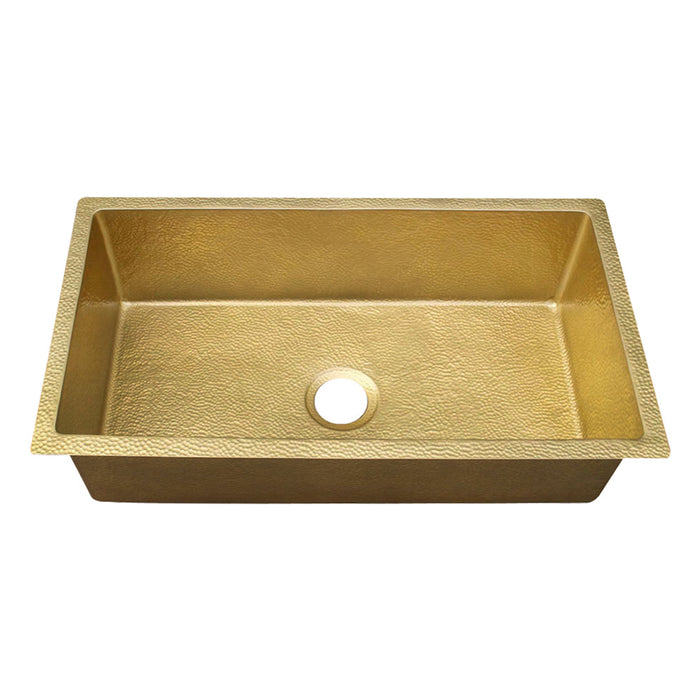 Akicon Single Bowl Undermount Copper Kitchen Sink - AKS503-C