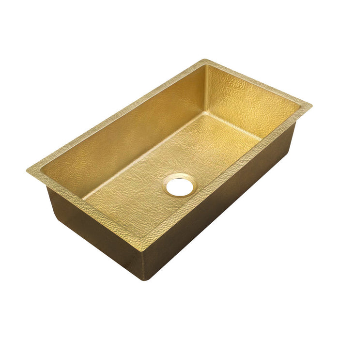 Akicon Single Bowl Undermount Copper Kitchen Sink - AKS503-C