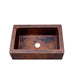 Akicon Single Bowl Farmhouse Apron Copper Kitchen Sink - AKS501-C