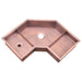 Akicon Custom Copper Corner Kitchen Sink - AKS50029-C