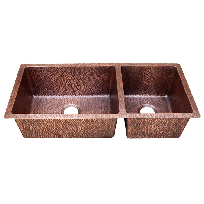 Akicon Equal Bowl Drop-In Copper Kitchen Sink - AKS601-C