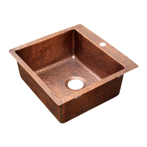 Akicon Single Bowl Drop-In Copper Sink -AKS511-C