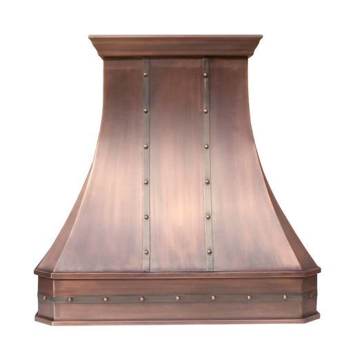 Akicon Custom Handcrafted Copper Range Hood - AKH712C-C for Chris