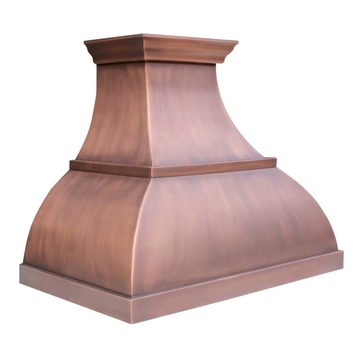 Akicon Custom Handcrafted Copper Range Hood - AKH751BS-C