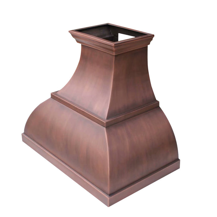 Akicon Custom Handcrafted Copper Range Hood - AKH751BS-C