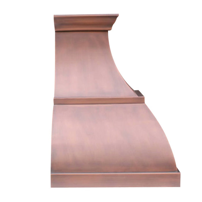 Akicon Custom Handcrafted Copper Range Hood - AKH751BS-C