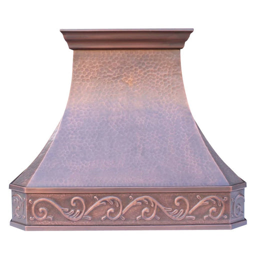 Akicon Custom Handcrafted Copper Range Hood - AKH713C-C