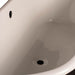 Akicon Custom Double Slipper Cast Iron Skirted Tub - AKBT31008-MB