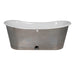 Akicon Custom Double Slipper Cast Iron Skirted Tub - AKBT31022-AC