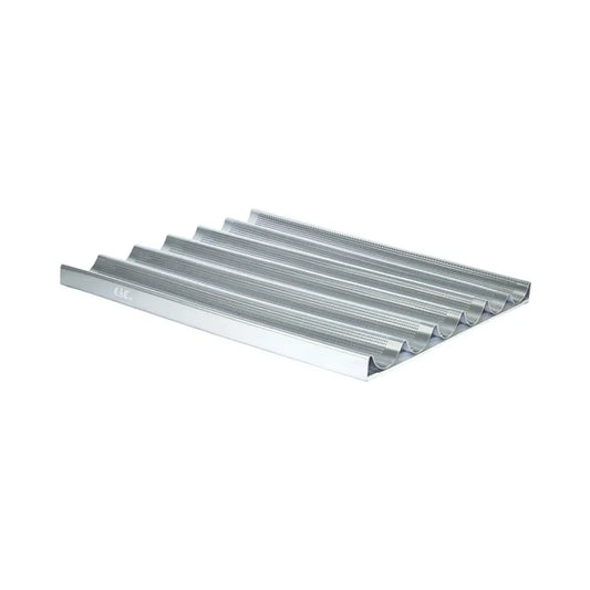 CAC ChinaFrench Baguette Pan AL 26x18" 6-Loaf Case of 6 Pcs - ALBP-6
