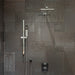 ALFI 2 Way Thermostatic Square Shower Set - AB2830