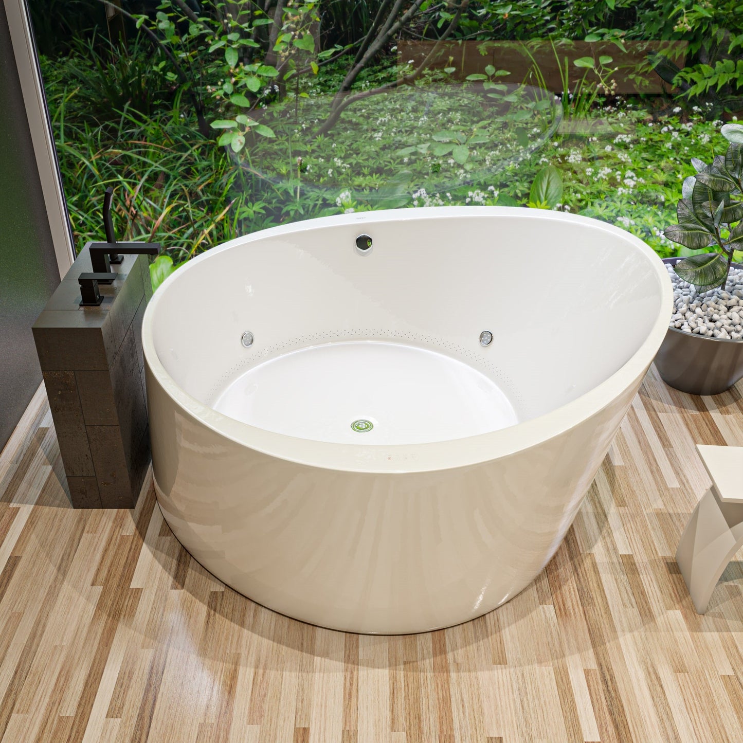 ALFI 3 Hole Deck Mounted Tub Filler with Hand Held Shower  - AB2322