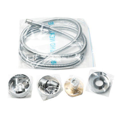 ALFI Polished Chrome Square Style Thermostatic Exposed Shower Set  - AB2862-PC