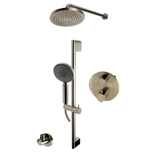 ALFI Round Style 2 Way Thermostatic Shower Set -  AB2545