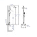 ALFI Round Style Thermostatic Exposed Shower Set - Ab2867