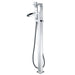 ALFI Single Hole Floor Mounted Waterfall Tub Filler - AB2843