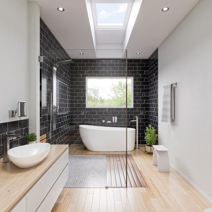 ALFI Stainless Steel Shower Panel with 2 Body Sprays  - ABSP30