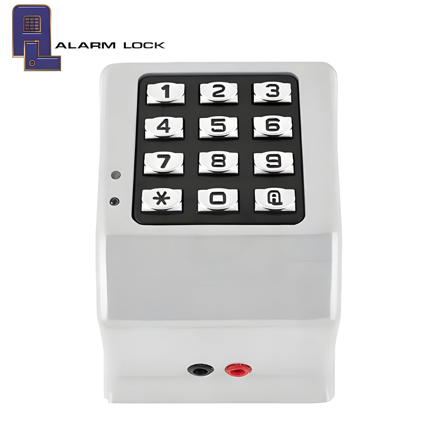 Alarm Lock Trilogy Weatherproof Digital Access Control Keypads w/ Audit Trail - MS - Metallic Silver - DK3000