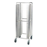 Winco ALPR-26BK 26-Tier Aluminium Pizza Pan Rack, 2" Spacing - ALPR-26BK